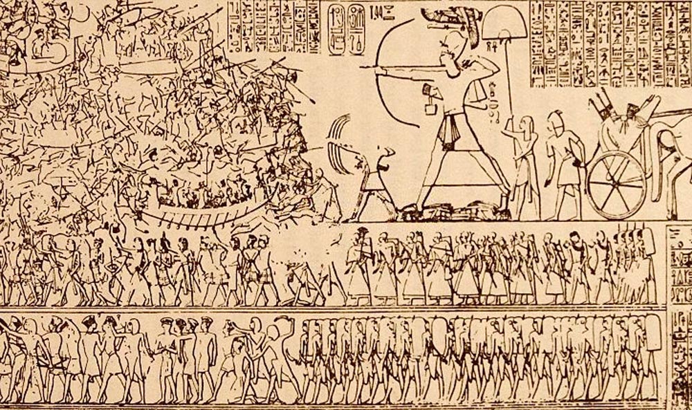 Battle of Djahy History - Battle of Djahy Facts - Ramses III and The ...